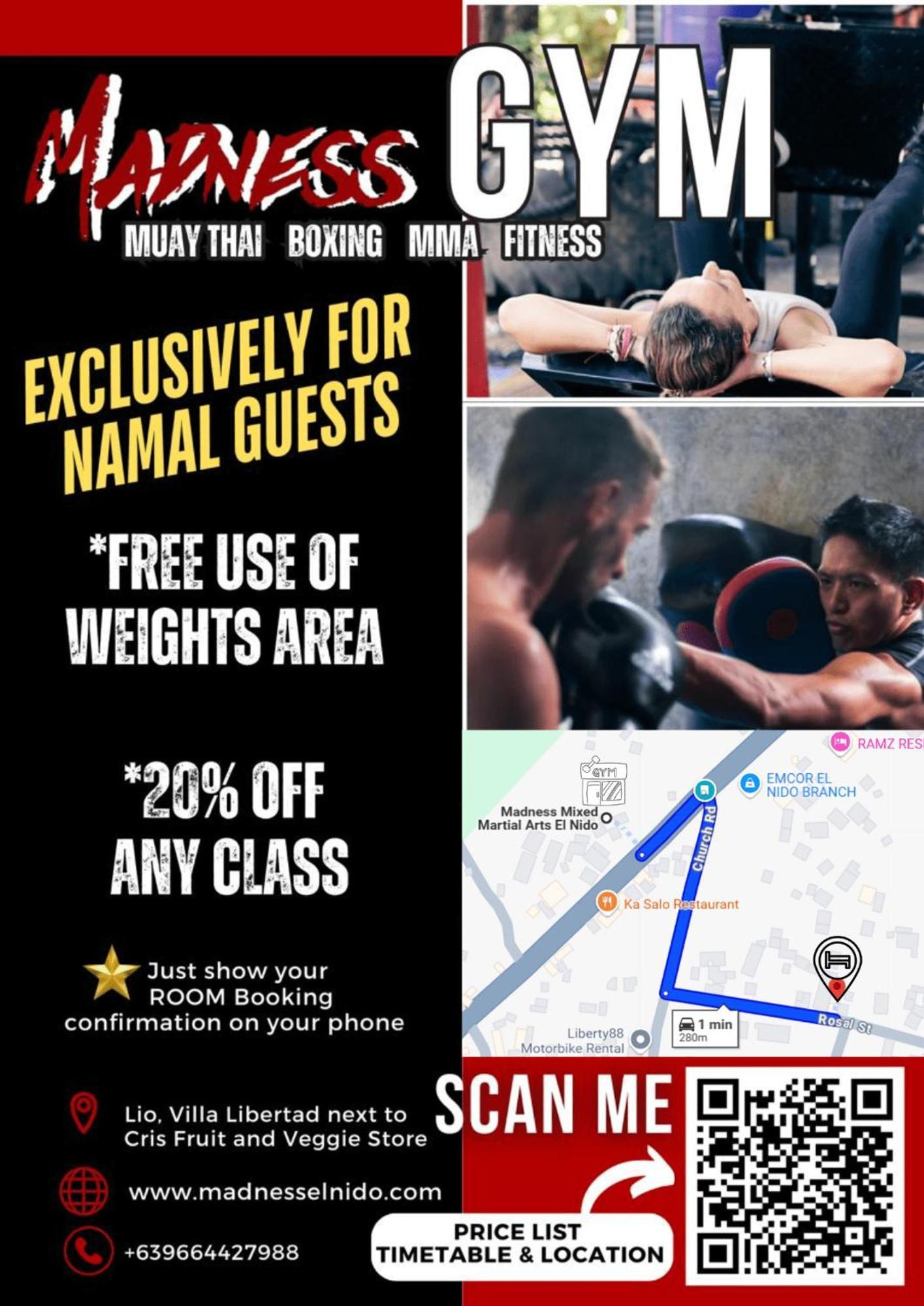 Namal Apartelle - Free Scooter & Gym Access El Nido Εξωτερικό φωτογραφία